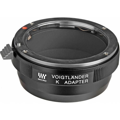 Voigtlander Micro Four Thirds to Pentax K Lens Adapter BD216A, Voigtlander, Micro, Four, Thirds, to, Pentax, K, Lens, Adapter, BD216A