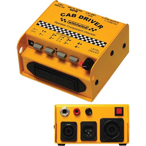 Whirlwind CAB DRIVER Speaker Component Checker CAB DRIVER, Whirlwind, CAB, DRIVER, Speaker, Component, Checker, CAB, DRIVER,