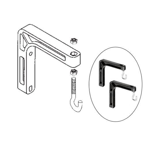 Da-Lite  40932 #6 Wall Mount Brackets 40932