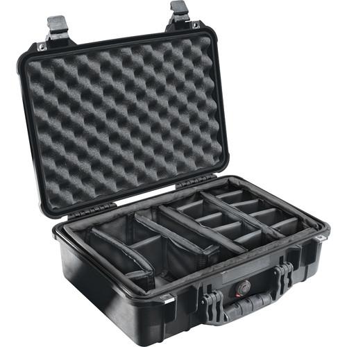 Pelican 1504 Waterproof 1500 Case with Padded Black 1500-004-150, Pelican, 1504, Waterproof, 1500, Case, with, Padded, Black, 1500-004-150