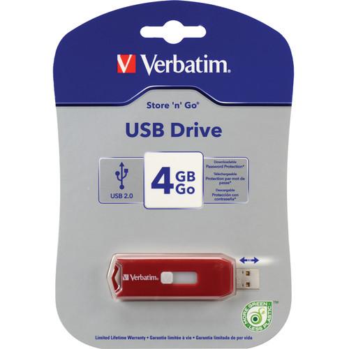 Verbatim Store 'n' Go USB Flash Drive - 4GB Capacity 95236, Verbatim, Store, 'n', Go, USB, Flash, Drive, 4GB, Capacity, 95236,