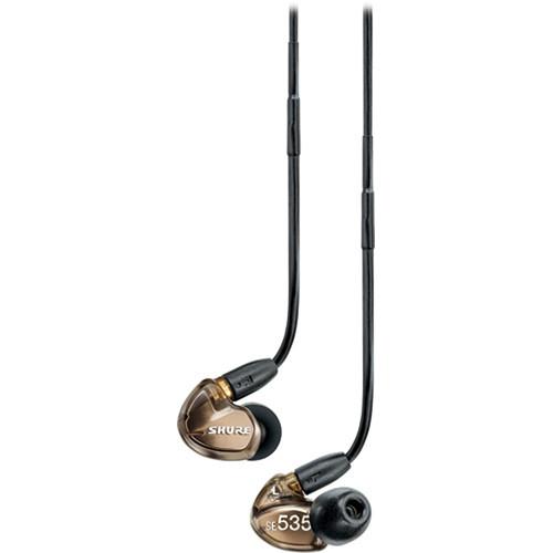 Shure SE535 Sound Isolating In-Ear Stereo Headphones SE535-CL