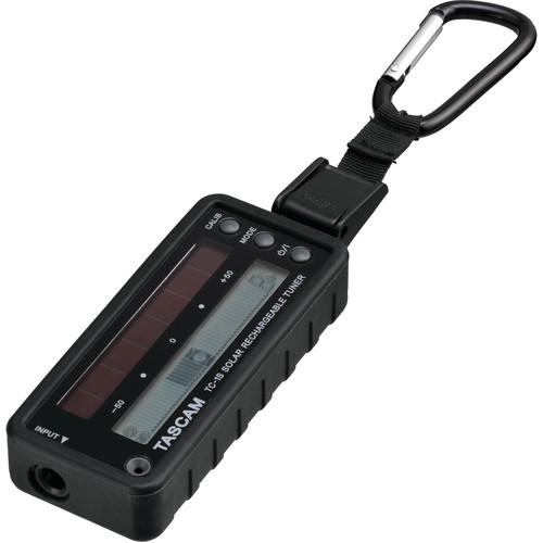 Tascam TC-1S - Solar Rechargeable Instrument Tuner TC-1SWT, Tascam, TC-1S, Solar, Rechargeable, Instrument, Tuner, TC-1SWT,