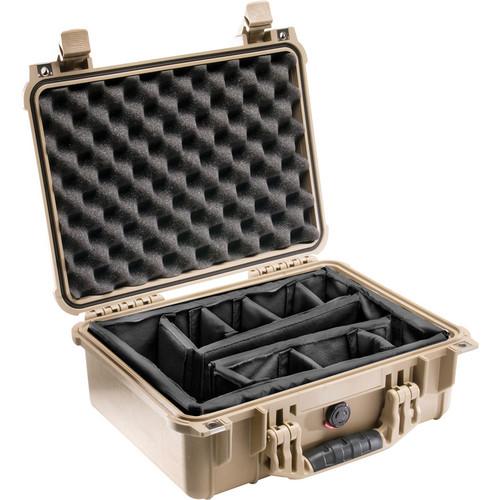 Pelican 1450 Case with Dividers (Orange) 1450-004-150