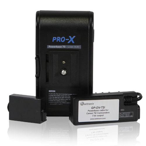 Switronix PowerBase 70 Battery for Canon LP-E8 Cameras PB70-T2I