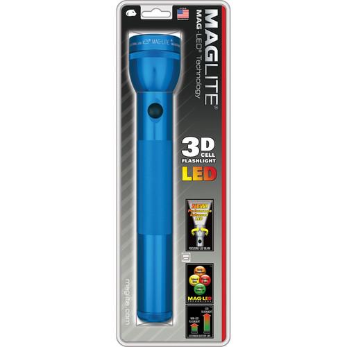 Maglite  LED 3-Cell D Flashlight (Blue) ST3D116