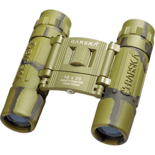 Barska 10x25 Lucid View Binocular (Black) AB10110, Barska, 10x25, Lucid, View, Binocular, Black, AB10110,