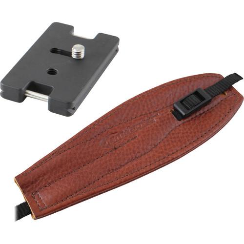 Camdapter Arca Adapter with Brown Pro Strap CB-0002-MED. BROWN, Camdapter, Arca, Adapter, with, Brown, Pro, Strap, CB-0002-MED., BROWN