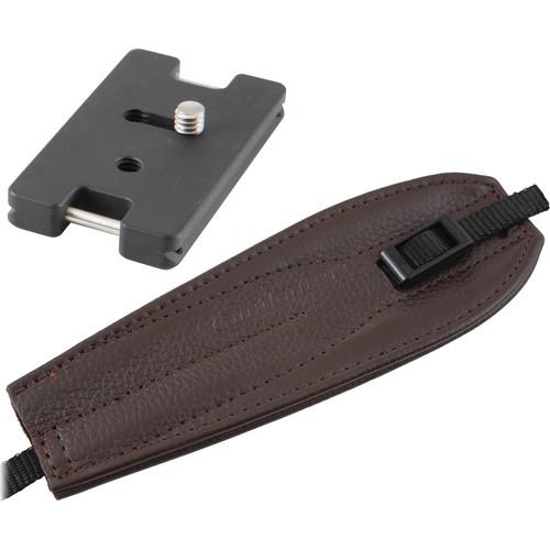 Camdapter Arca Adapter with Brown Pro Strap CB-0002-MED. BROWN