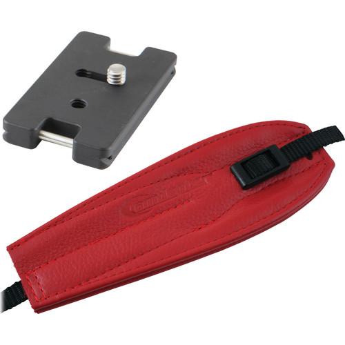 Camdapter Arca Adapter with Burgundy Pro Strap CB-0002-BURGUNDY, Camdapter, Arca, Adapter, with, Burgundy, Pro, Strap, CB-0002-BURGUNDY