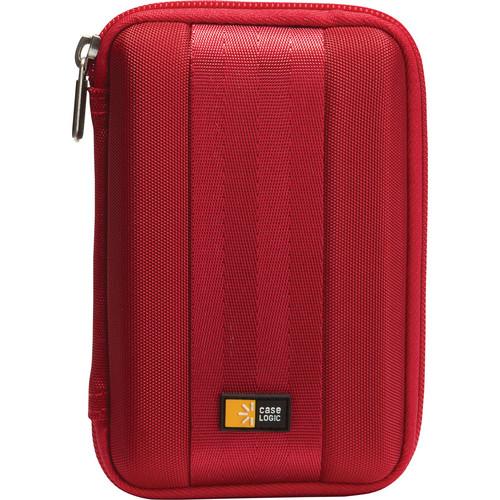 Case Logic QHDC-101 Portable Hard Drive Case (Red) QHDC-101-R, Case, Logic, QHDC-101, Portable, Hard, Drive, Case, Red, QHDC-101-R