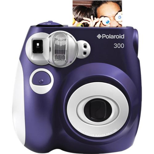 Polaroid 300 Instant Film Camera (Purple) PIC300P, Polaroid, 300, Instant, Film, Camera, Purple, PIC300P,