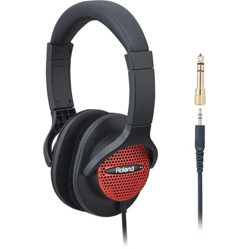 Roland  RH-A7 Monitor Headphones (Red) RH-A7-RD, Roland, RH-A7, Monitor, Headphones, Red, RH-A7-RD, Video