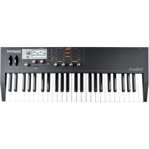 Waldorf  Blofeld Keyboard (White) WDF-BKY, Waldorf, Blofeld, Keyboard, White, WDF-BKY, Video