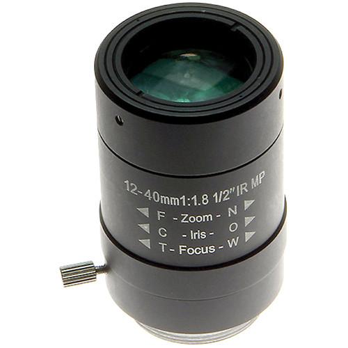 Arecont Vision CS-Mount 12 to 40mm Varifocal Megapixel MPL12-40, Arecont, Vision, CS-Mount, 12, to, 40mm, Varifocal, Megapixel, MPL12-40