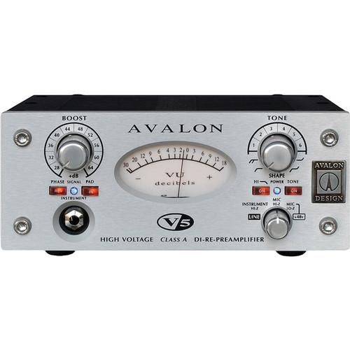 Avalon Design V5 Pure Class A Microphone Preamplifier V5-B