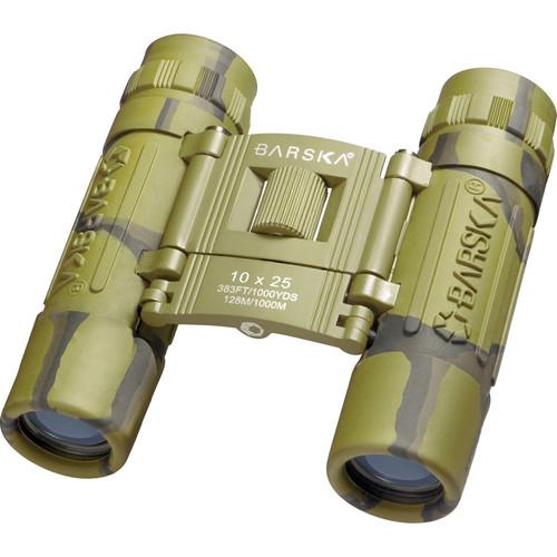 Barska  10x25 Lucid View Binocular - Camo AB10119