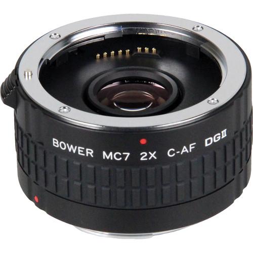 Bower 2x DGII Teleconverter with 7 Elements for Canon EF SX7DGC