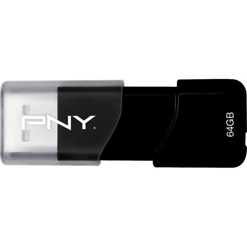 PNY Technologies 64GB Attaché USB 2.0 P-FD64GATT03-GE, PNY, Technologies, 64GB, Attaché, USB, 2.0, P-FD64GATT03-GE,
