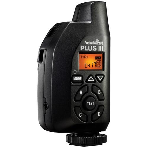 PocketWizard Plus III Transceiver (Black) PW-PLUS3-FCC