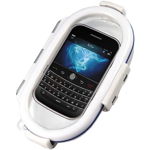 Aryca Whirl Waterproof Push Button Phone Case (White) WS6W