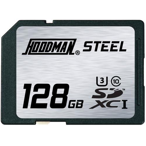 Hoodman 64GB SDXC Memory Card RAW STEEL Class 10 RAWSDXC64GBU1