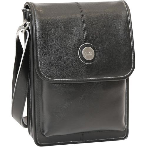 Jill-E Designs Metro Tablet Bag (Black/Silver Trim) 384362