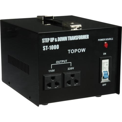 TOPOW ST-1000 Step Up / Down Transformer (1000W) ST1000, TOPOW, ST-1000, Step, Up, /, Down, Transformer, 1000W, ST1000,
