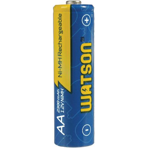 Watson AA NiMH Rechargeable Batteries (2300mAh) - AA-NM2300-4, Watson, AA, NiMH, Rechargeable, Batteries, 2300mAh, AA-NM2300-4