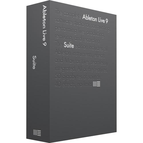 Ableton Live 9 Suite - Music Production Software (Boxed) 85624