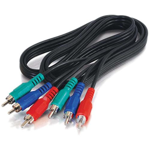 C2G 12' Value RCA Component Video Cable (Black) 40958, C2G, 12', Value, RCA, Component, Video, Cable, Black, 40958,