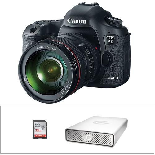 Canon EOS 5D Mark III DSLR Camera Video Production Kit