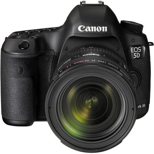 Canon EOS 5D Mark III DSLR Camera with 24-105mm f/4L Lens