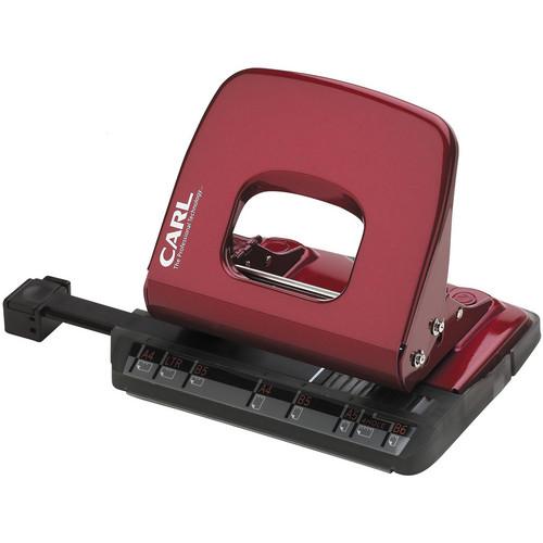 Carl ALYSIS 2-Hole, 18 Sheet Paper Punch (Red) CUI62019, Carl, ALYSIS, 2-Hole, 18, Sheet, Paper, Punch, Red, CUI62019,