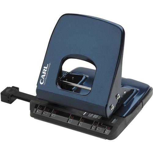 Carl ALYSIS 2-Hole, 32 Sheet Paper Punch (Blue) CUI62030