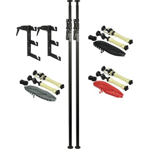 Impact Deluxe Varipole Support System (Black) BGSS-VK3B, Impact, Deluxe, Varipole, Support, System, Black, BGSS-VK3B,