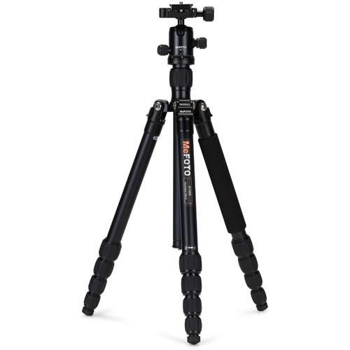 MeFOTO RoadTrip Aluminum Travel Tripod Kit (Black) A1350Q1K, MeFOTO, RoadTrip, Aluminum, Travel, Tripod, Kit, Black, A1350Q1K,