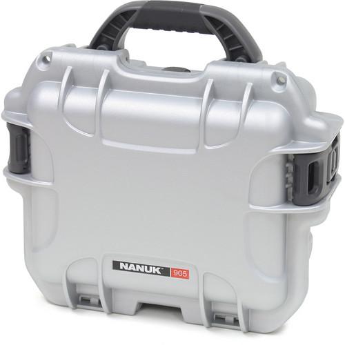 Nanuk 905 Case with Padded Dividers (Silver) 905-2005