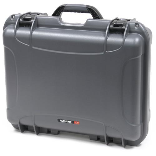 Nanuk 930 Case with Padded Dividers (Graphite) 930-2007