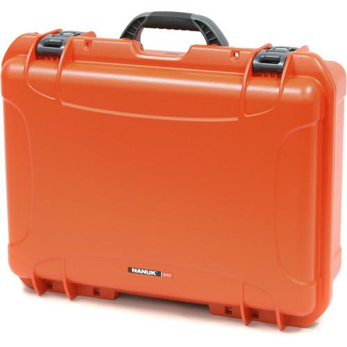 Nanuk 940 Case with Padded Dividers (Orange) 940-2003