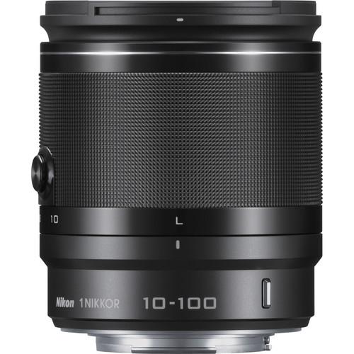 Nikon 1 NIKKOR 10-100mm f/4.0-5.6 VR Lens (Black) 3326, Nikon, 1, NIKKOR, 10-100mm, f/4.0-5.6, VR, Lens, Black, 3326,