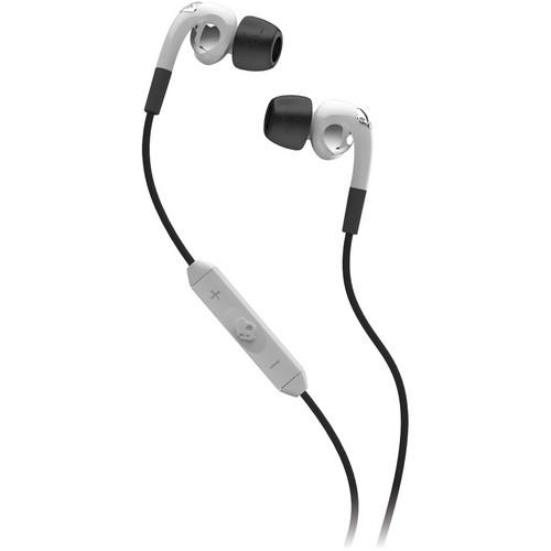 Skullcandy Fix Bud Earbuds (White and Chrome) S2FXFM-072