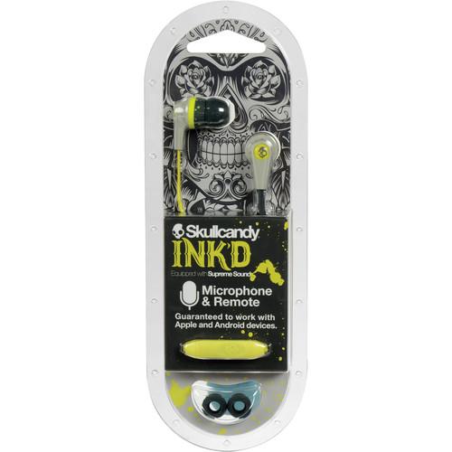 Skullcandy INK'D MIC'D Earbud Headphones S2IKFY-074, Skullcandy, INK'D, MIC'D, Earbud, Headphones, S2IKFY-074,