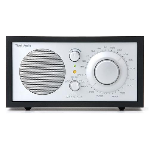 Tivoli Model One AM/FM Table Radio (Black Ash / Silver) M1SLB
