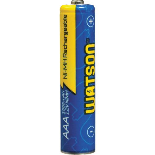 Watson AAA NiMH Rechargeable Batteries (1000mAh) - AAA-1000