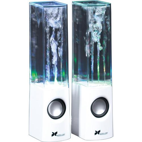 Xcellon Dancing Water Speakers - Four LEDs (Black) DWS-100B, Xcellon, Dancing, Water, Speakers, Four, LEDs, Black, DWS-100B,