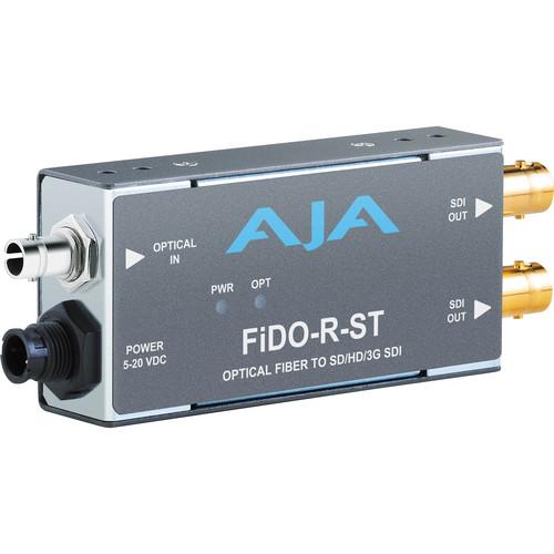 AJA FiDO Dual Channel 3G-SDI to LC Fiber Mini Converter FIDO-2T