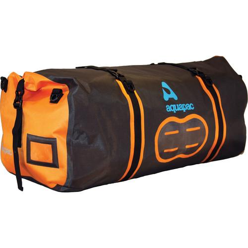 Aquapac 90L Upano Waterproof Duffel (Black, Orange) AQUA-705