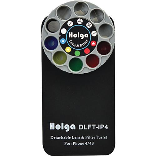 Holga Lens Filter and Case Kit for iPhone 4/4S (Black) 400101