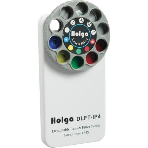 Holga Lens Filter and Case Kit for iPhone 4/4S (Black) 400101